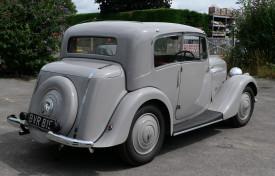 1935 Humber Vogue Pillarless Sports Saloon