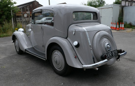 1935 Humber Vogue Pillarless Sports Saloon