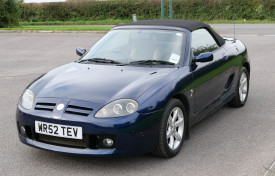 2002 MG TF 1796cc