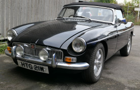 1980 MG B Roadster with Hardtop