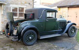 1928 Oakland 3.4 Two Seat Landau Coupe with Coachwork by Fisher